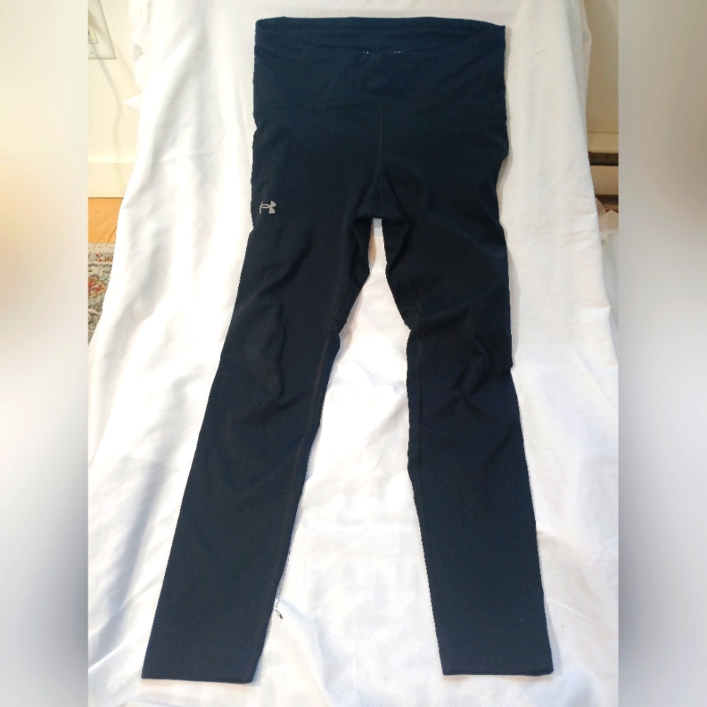 Under Armour Womens Athletic Compression Leggings Size Lg